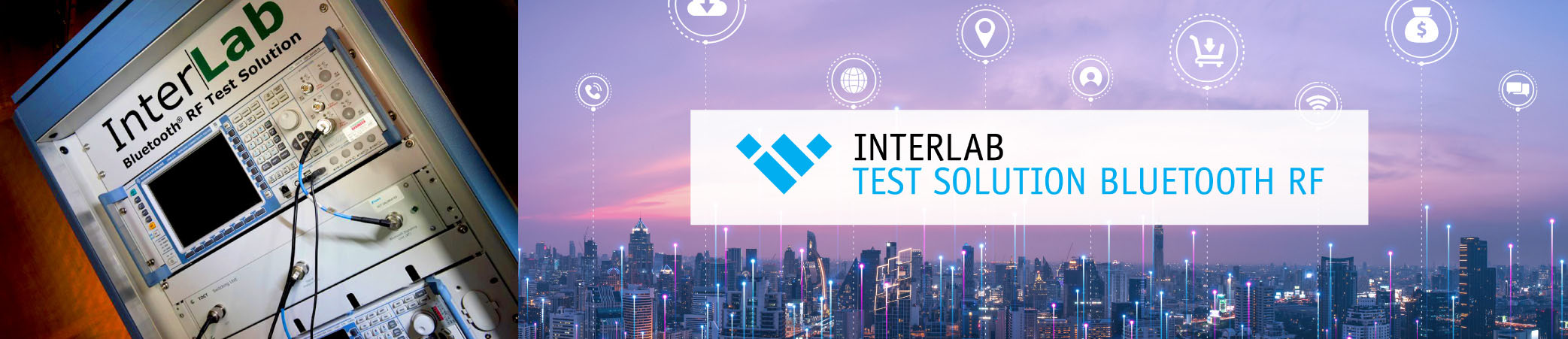 Interlab test solution bluetooth w/ logo