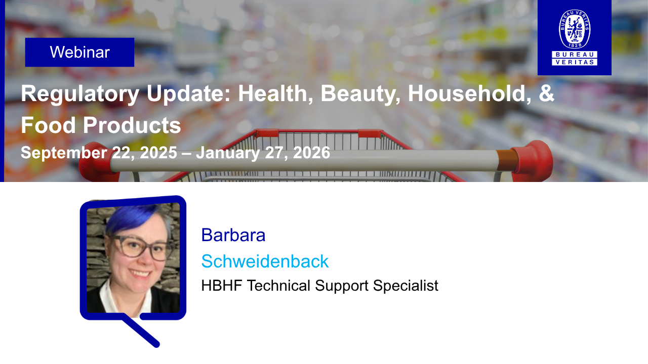 Regulatory Update: Health, Beauty, Household, & Food Products Jan 2026 Thumbnail
