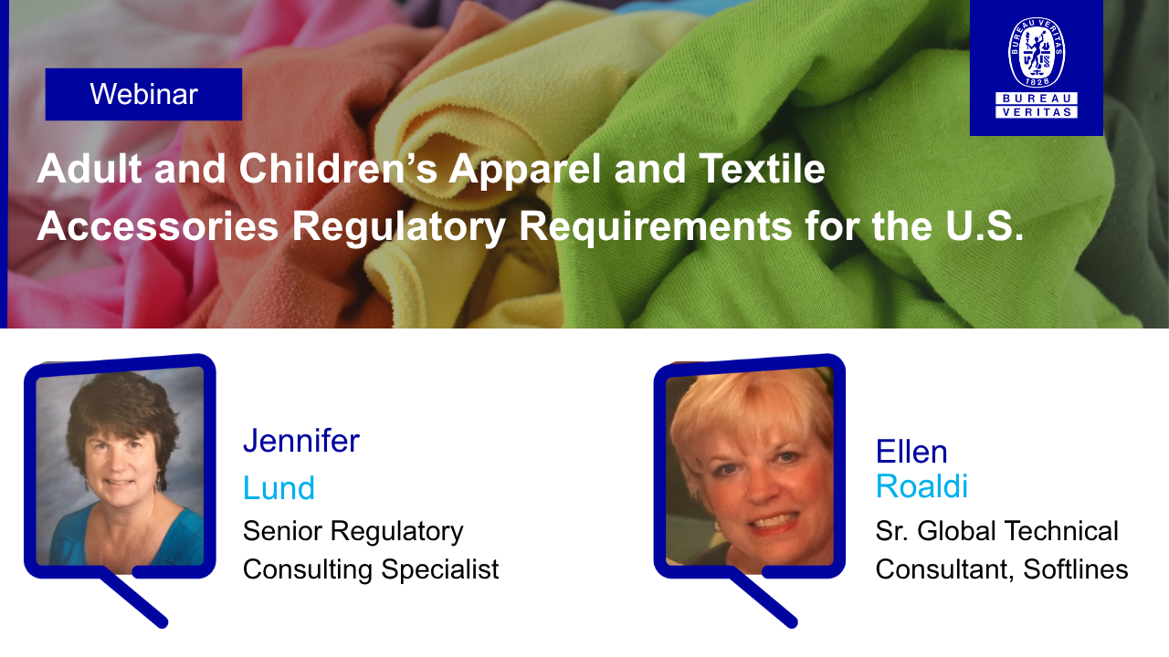 Thumbnail for Adult and Children’s Apparel and Textile Accessories Regulatory Requirements for the U.S. Webinar